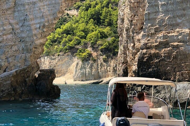 Private Speedboat to Shipwreck Cove (Navagio Beach) — Zakynthos Turtle, Caves & Snorkel Day Trip photo 6