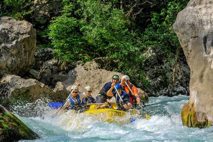 Full-Day Side Rafting, Quad Safari & Zipline Adventure in Antalya