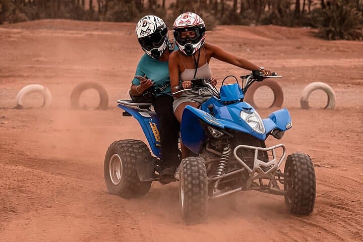 Sunset Quad Biking Around Marrakech: Palmeraie, Dry Valleys & Berber Villages photo 4