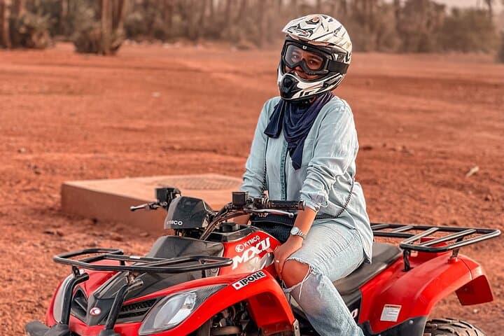 Sunset Quad Biking Around Marrakech: Palmeraie, Dry Valleys & Berber Villages photo 6