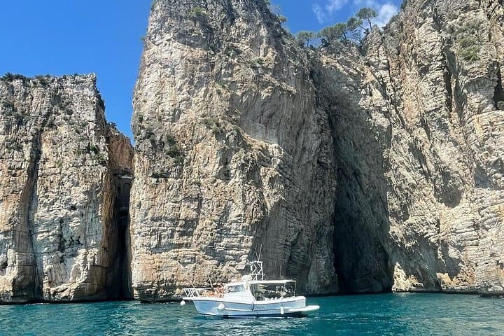 Boat Tour of Gaeta and Sperlonga: Swim Caves, Cliffs & Coastal History photo 1