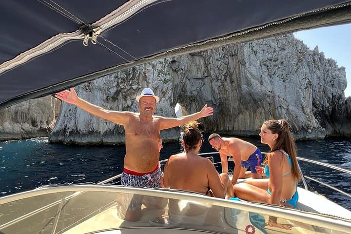 Private Capri Boat Tour: Blue Grotto, Faraglioni & Aperitivo Swim photo 6