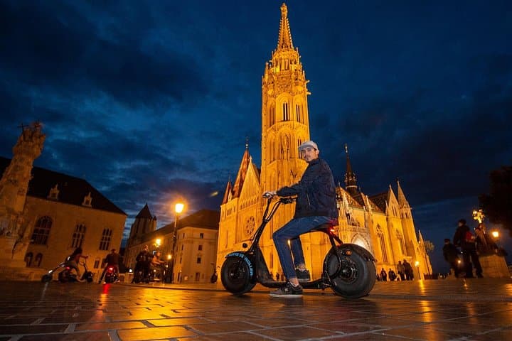 Budapest Night Tour on MonsteRoller e-Scooters — Castle Hill & Fisherman's Bastion Views photo 3