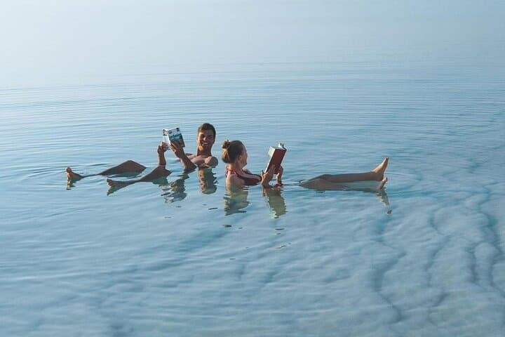 Dead Sea Float & Lunch — Swim the Salt Sea with Hotel Beach Access photo 6