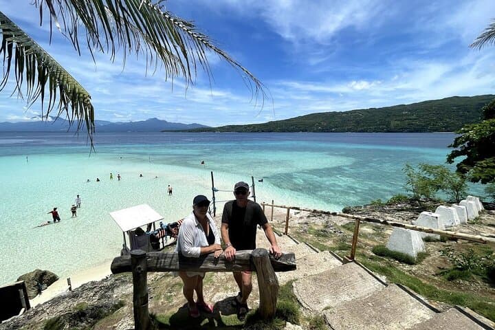 Whale Shark Encounter, Sumilon Island Snorkel & Tumalog Falls Day Trip from Cebu photo 4