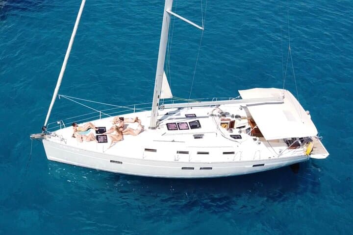 Ibiza Private Sailing Tour: 8-Hour Snorkel, Paddleboard & Coastal Swim