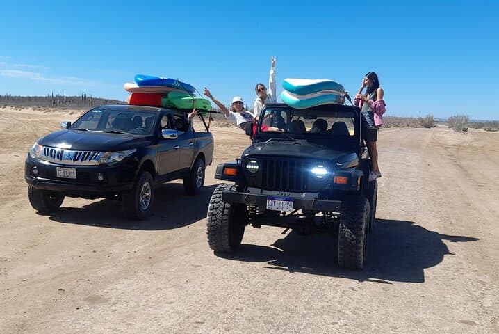 Half-Day Sandboarding & Paddleboarding in La Paz – El Mogote Dunes and Sea of Cortez