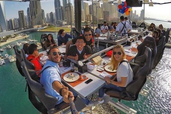 Dubai Dinner in the Sky — 50m Crane Dining Over Dubai Marina & Palm Jumeirah photo 3