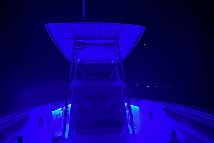 Night Snorkel Adventure off Fajardo: Boat Tour with Drinks & Appetizers