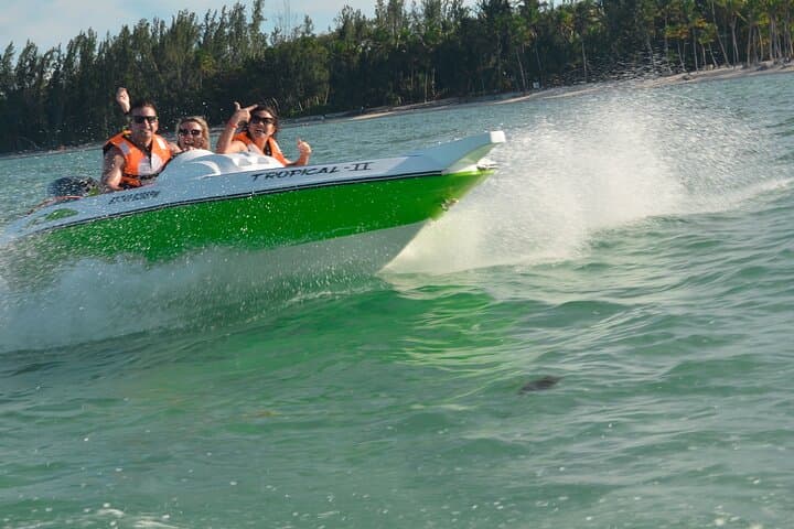 Drive a Speedboat & Snorkel Bávaro Reef — Punta Cana Adventure