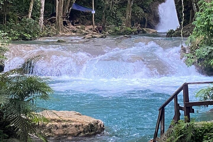 Montego Bay Blue Hole Horseback Riding & River-Climb Adventure