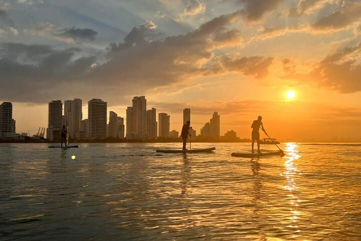 Miami Beach Glow: Illuminated Sunset Paddleboard Tour photo 2