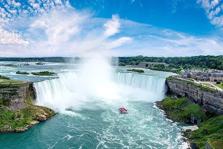 niagara-falls-evening-tour-hornblower-boat-journey-behind-falls-dinner-fireworks photo 3