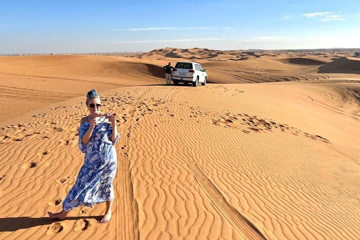 Dubai Private Evening Desert Safari — Dune Bashing, Dinner & Cultural Shows photo 3