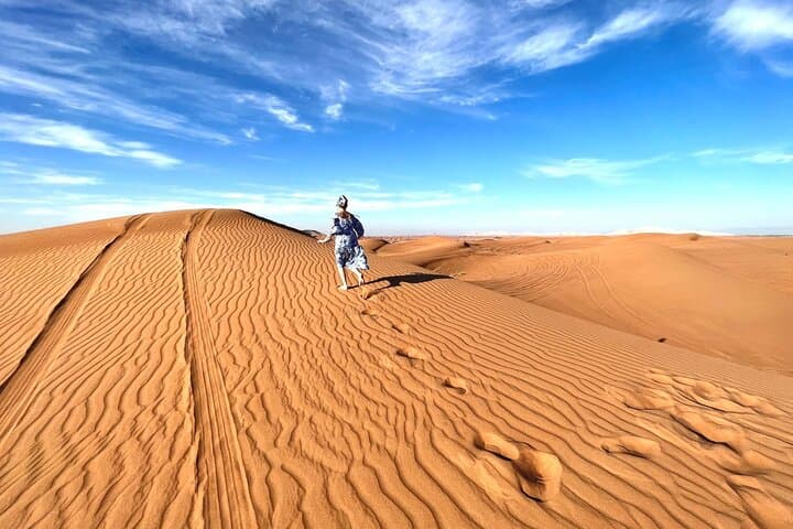 Dubai Red Dunes Sunset Safari — Private Dune Bashing & Bedouin Camp Experience photo 4