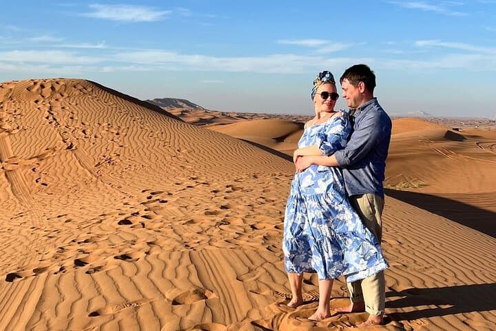 Dubai Red Dunes Sunset Safari — Private Dune Bashing & Bedouin Camp Experience photo 2