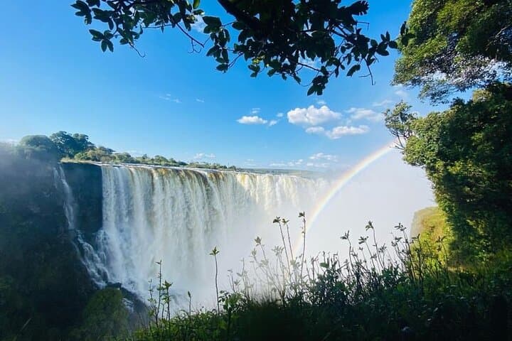 Victoria Falls Scenic Day Tour with Helicopter Flight and Lunch
