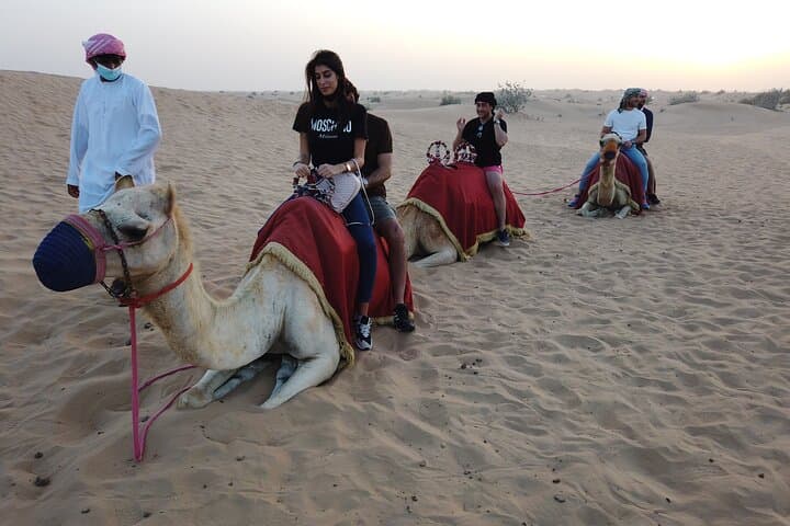 Dubai City Tour and Evening Desert Safari with Red Dunes & Camel Ride photo 3
