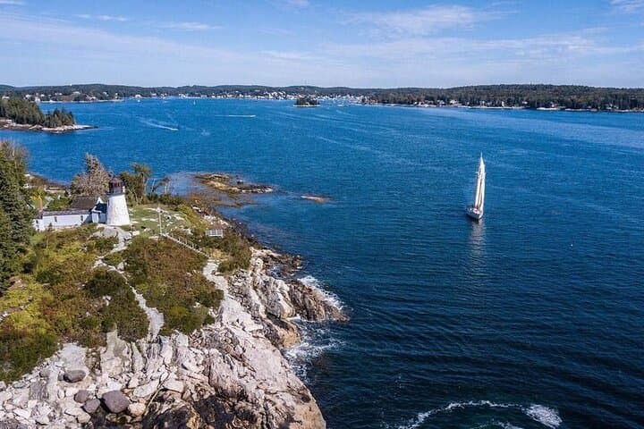 Schooner Eastwind Sunset Sail — Boothbay Harbor Maine Coastal Cruise photo 3