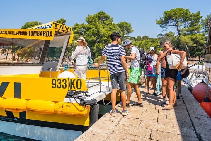 Korčula 3-Island Catamaran: Badija, Vrnik & Stupe Day Cruise photo 5
