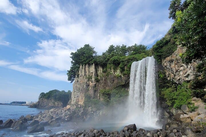 Private Jeju West & South Day Tour: Waterfalls, Coastal Cliffs & Tea Fields photo 6