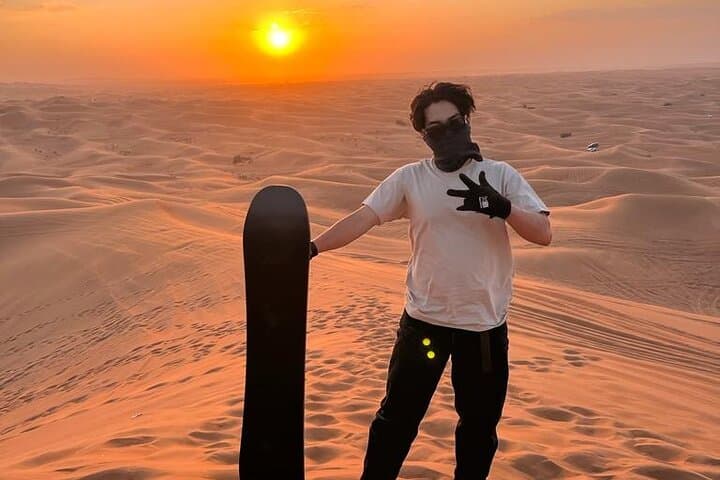 Evening Desert Safari in Dubai: Lahbab Dunes, Dune Bashing & BBQ Camp photo 4