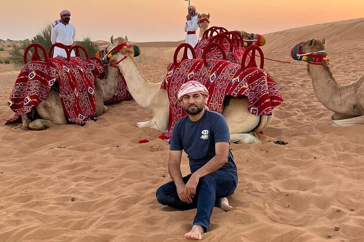 Evening Heritage Safari in Dubai: Vintage Land Rovers, Falconry & Desert Dinner photo 2