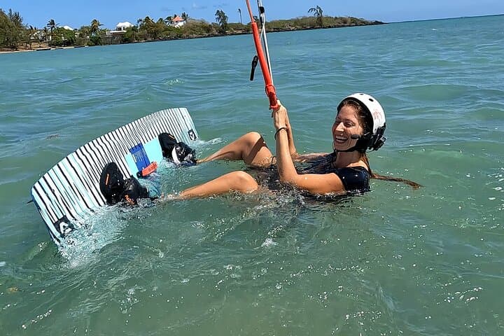 Private 2‑Hour Kitesurf Lessons at Anse La Raie Beach, Mauritius photo 4