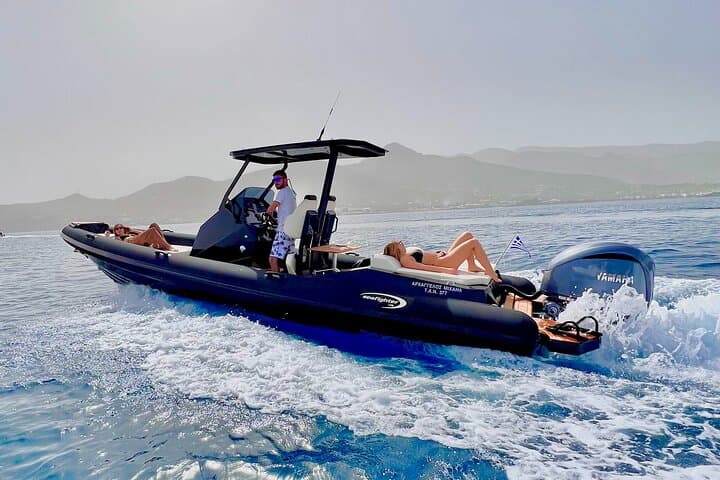 VIP 4-Hour Private Cruise in Mirabello Bay: Spinalonga, Kolokytha & Snorkel Stops photo 2