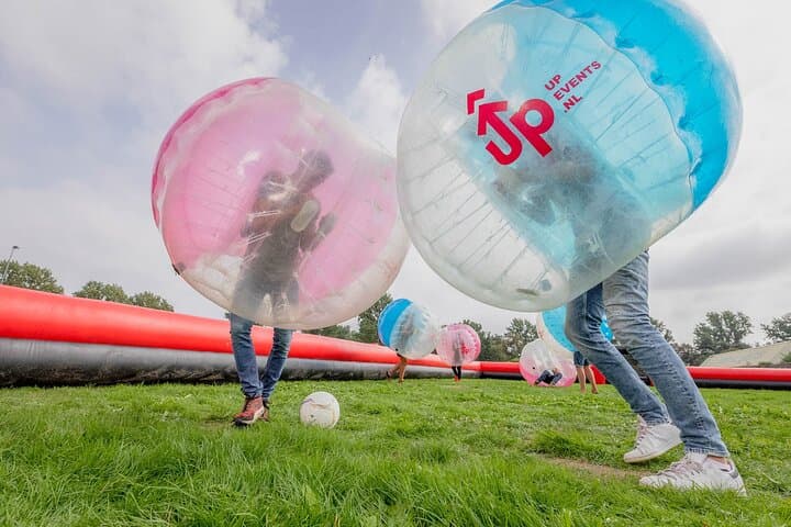 Bubble Football in Weesp: Outdoor Team-Building at UP Events photo 5