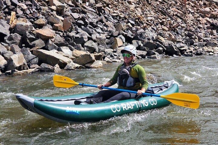 Inflatable Kayak Adventure on the Upper Colorado River — Half‑Day Guided Ducky Trip