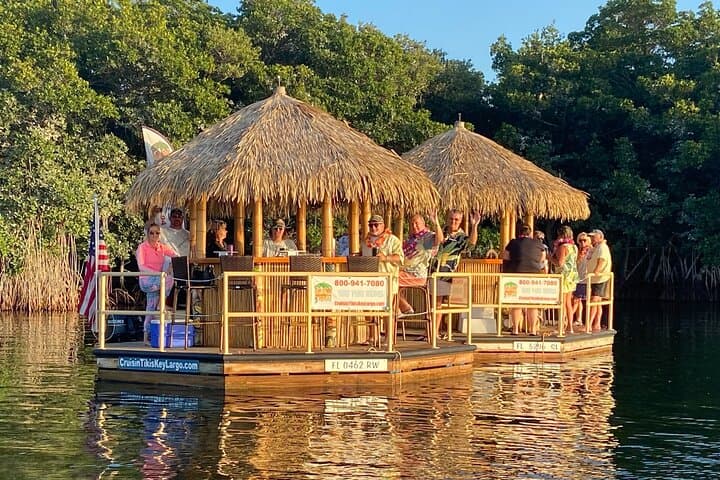 Key Largo Sunset Tiki Cruise: Private Floating Tiki Bar Experience photo 3