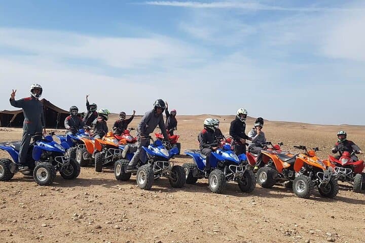 Sunset Quads, Camel Rides & Berber Dinner in the Agafay Desert