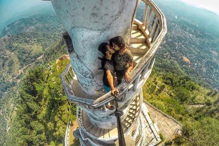 Ambuluwawa Tower Hike: Panoramic Views & Cultural Stops near Kandy