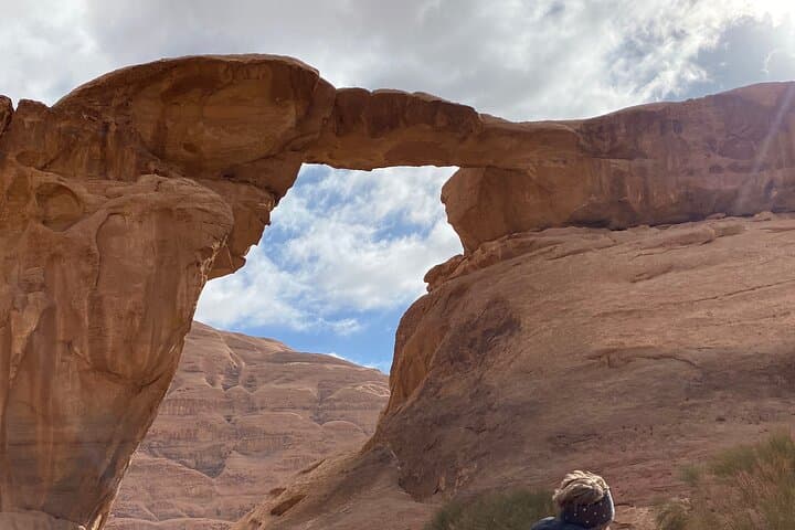 Wadi Rum Jeep Adventure: Overnight Bed & Breakfast Camp with Sunset Dunes photo 3