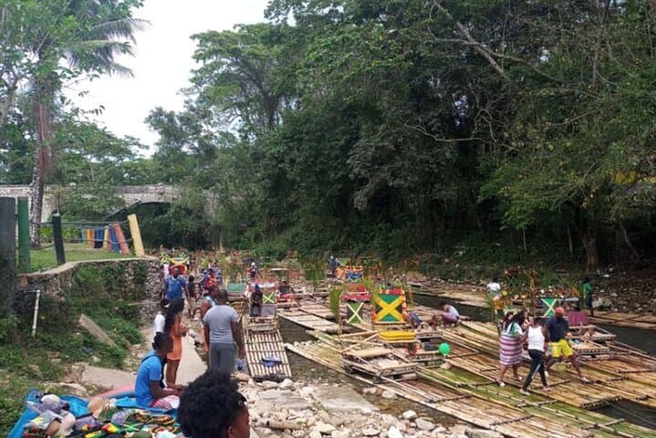 Lethe River Rafting from Montego Bay: Free Rum Punch & Country River Ride