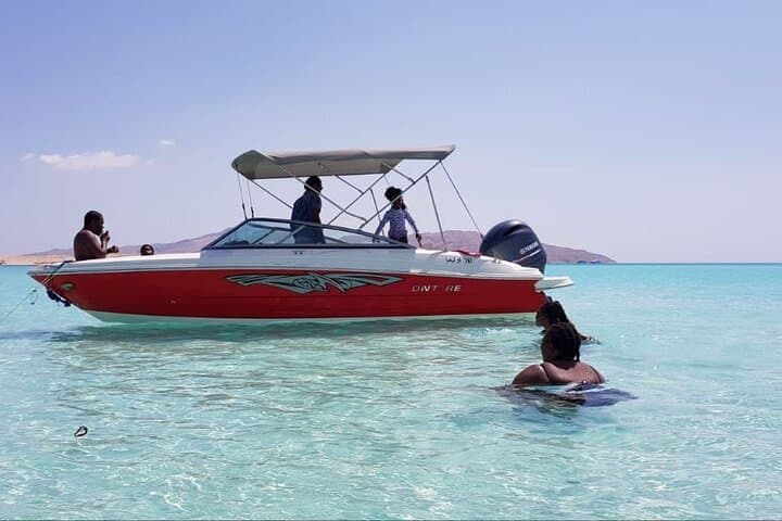 Private Speedboat to Dolphin House & Paradise Island — 2-Hour Red Sea Snorkel photo 4