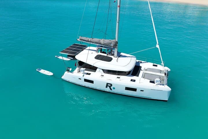 Luxury Catamaran Charter in St. Maarten — Full-Day Private Sail to Happy Bay, Baie Longue & Maho