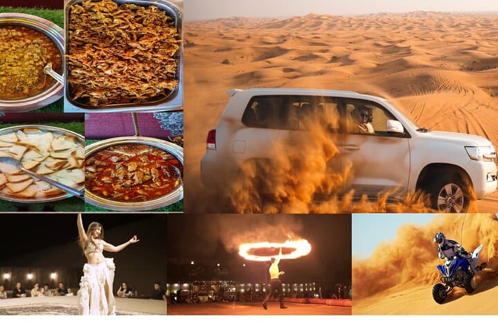 Dubai Red Dunes 4x4 Desert Safari: Dune Bashing, Camel Ride & Bedouin Camp photo 1