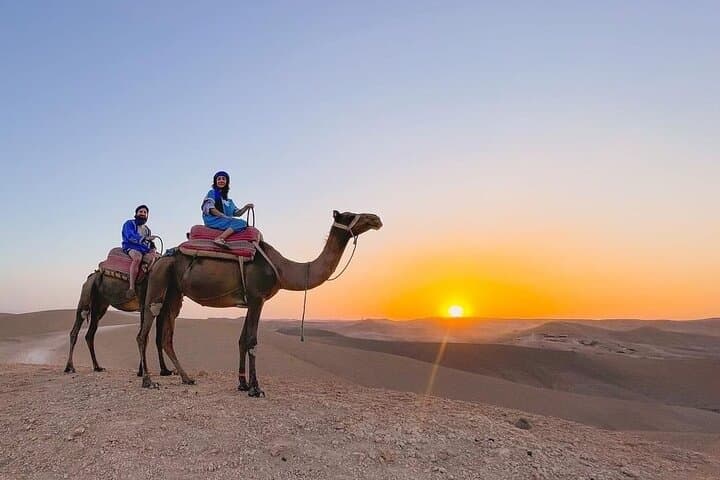 Sunset Camel Ride and Dinner in Agafay Desert from Marrakech photo 3