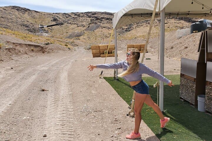 Axes, Arrows and Bullets: Las Vegas Combo Package for Shooting, Archery and Axe Throwing photo 6