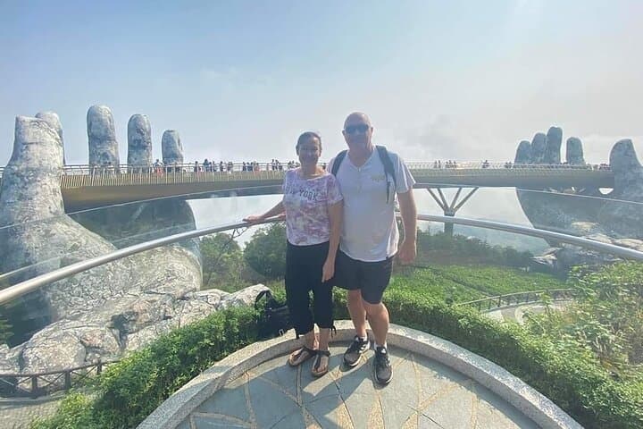 Golden Bridge & Ba Na Hills Cable Car Day Tour from Da Nang or Hoi An photo 2