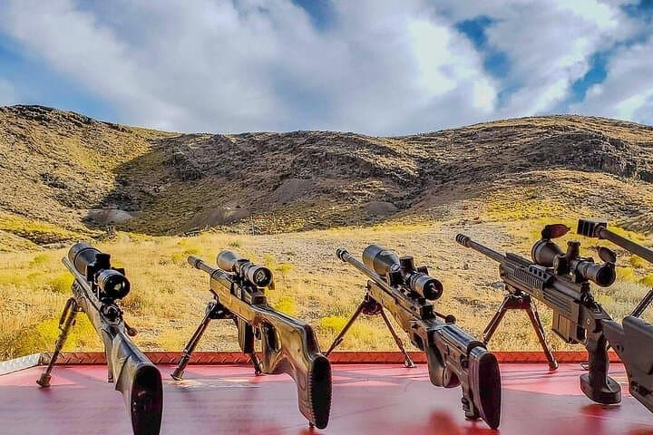 Las Vegas Off-Road UTV and 3-Gun Shooting Combo in the Yellow Pine Mining District photo 5