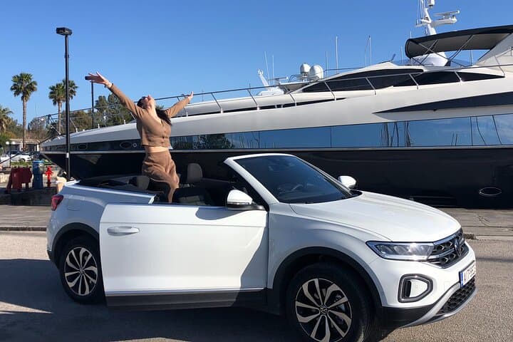 Private Convertible Highlights Tour in Corfu: Kanoni, Pelekas & Corfu Town