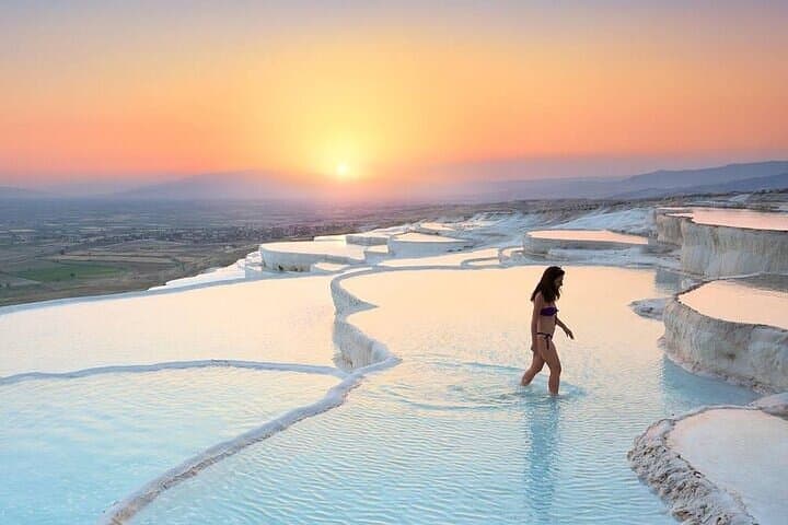 Full-Day Salda Lake & Pamukkale Tour from Antalya — Salda, Hierapolis & Travertines