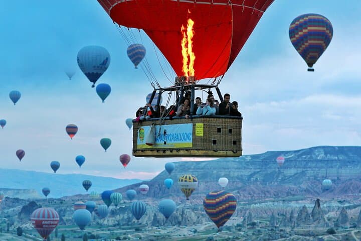Sunrise Hot Air Balloon Ride Over Göreme Valley, Cappadocia photo 3