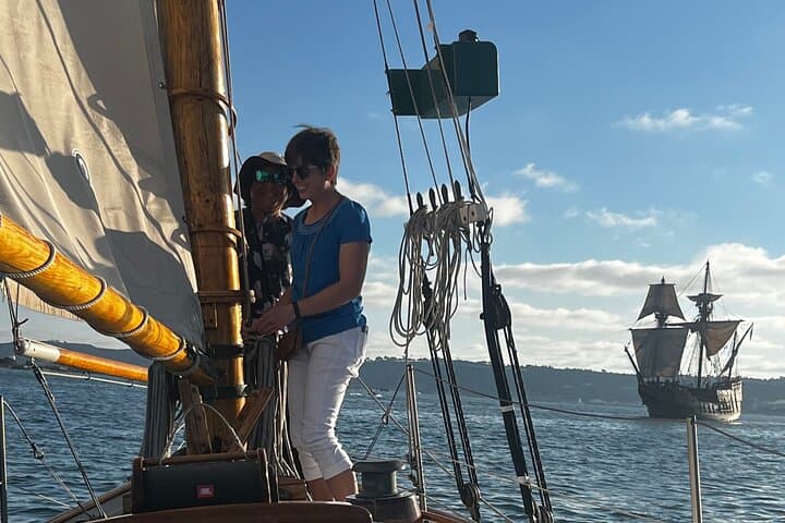 San Diego Bay Private Sunset Sailing Aboard Classic Yacht photo 3