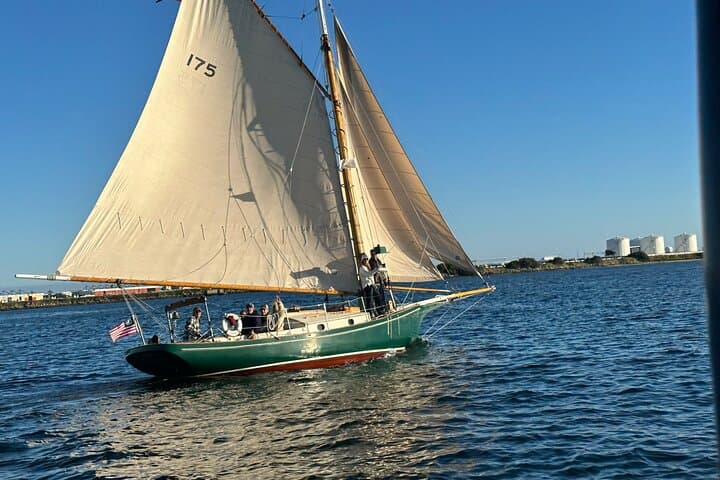 San Diego Bay Private Sunset Sailing Aboard Classic Yacht photo 4