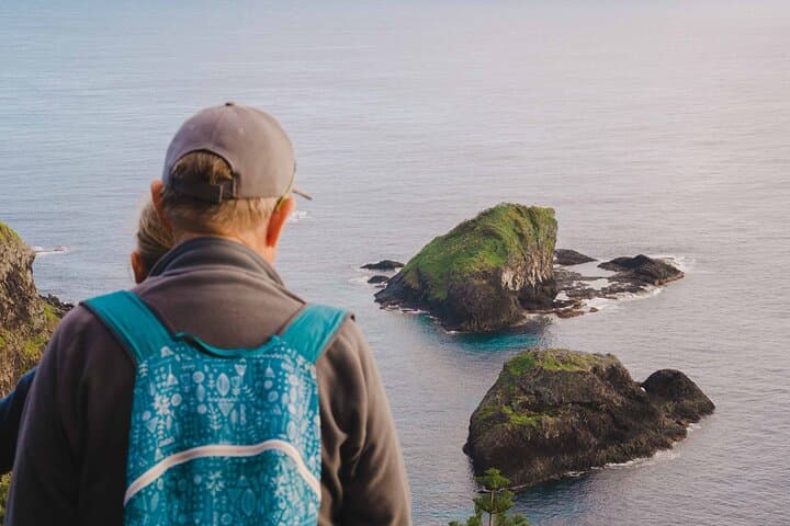 Breakfast Bushwalk & Clifftop BBQ Tour on Norfolk Island — Mt Bates to Captain Cook Monument photo 2