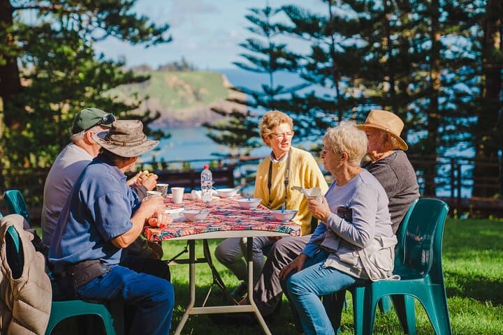 Breakfast Bushwalk & Clifftop BBQ Tour on Norfolk Island — Mt Bates to Captain Cook Monument photo 4